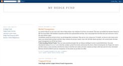 Desktop Screenshot of myhedgefund.biz