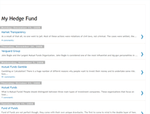 Tablet Screenshot of myhedgefund.biz